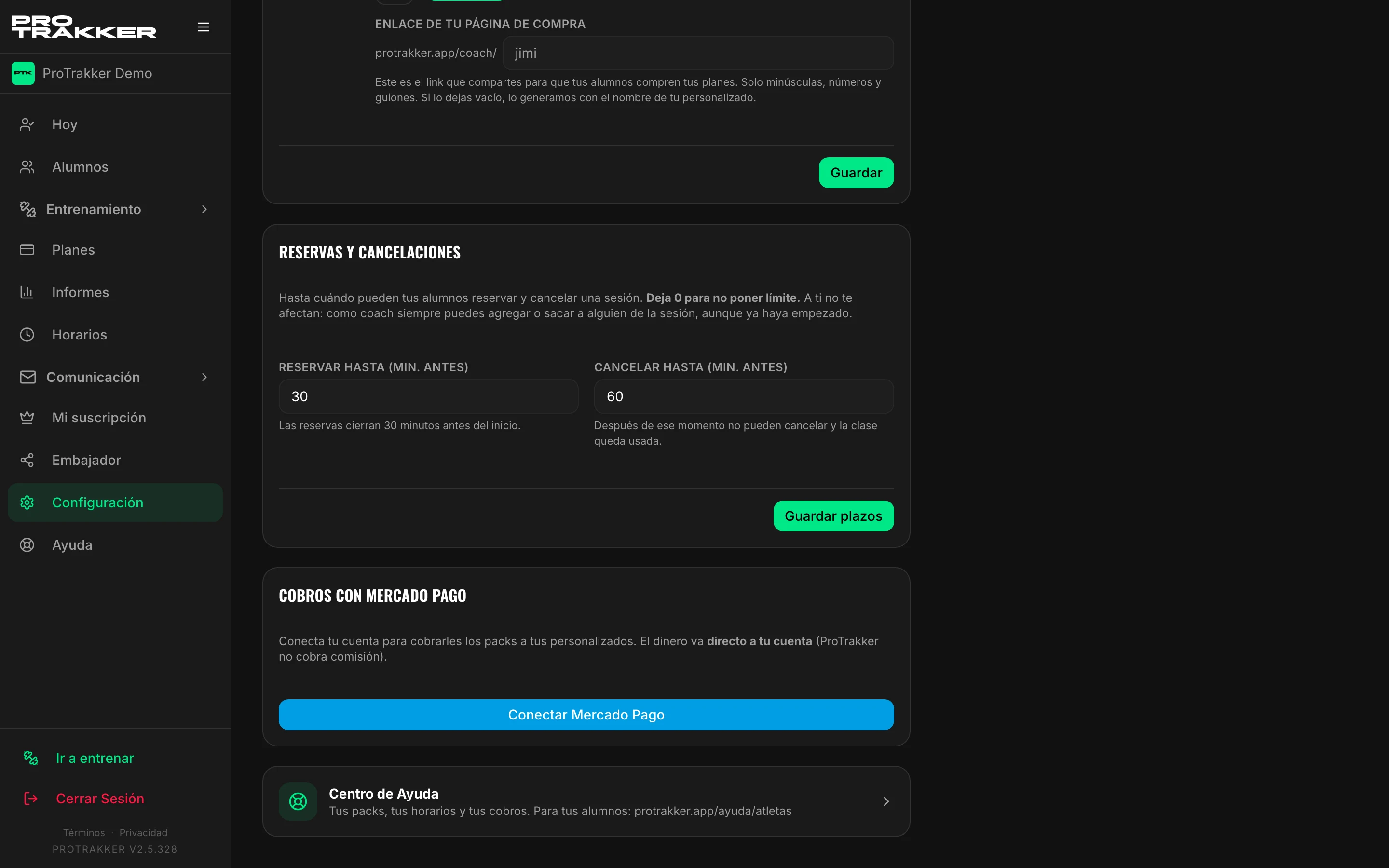 «Reservas y cancelaciones»: con cuánta anticipación reservan y cancelan tus alumnos